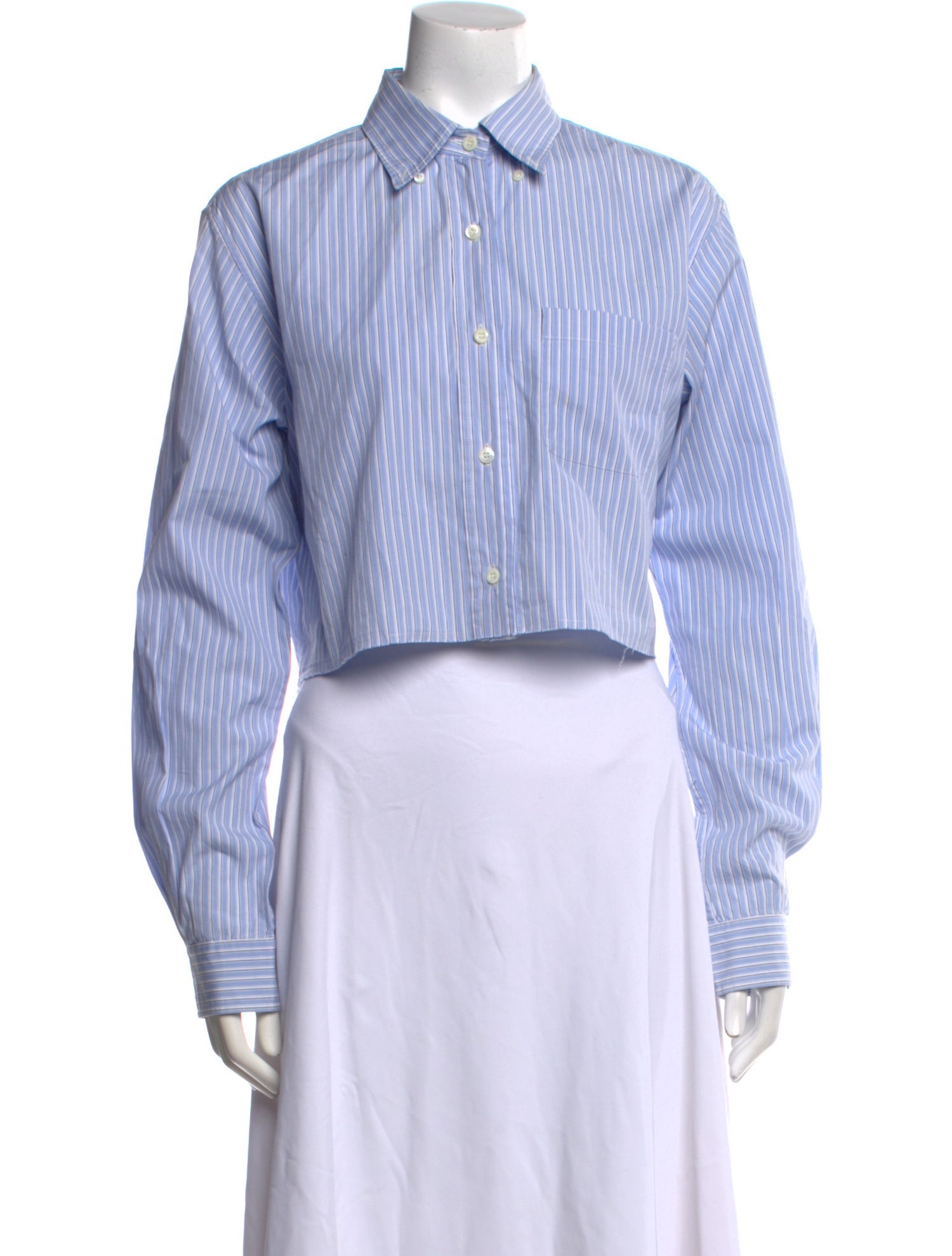 Miu Miu 2023 Striped Crop Top