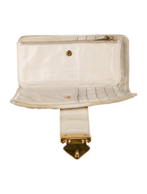 Miu Miu Leather Continental Wallet