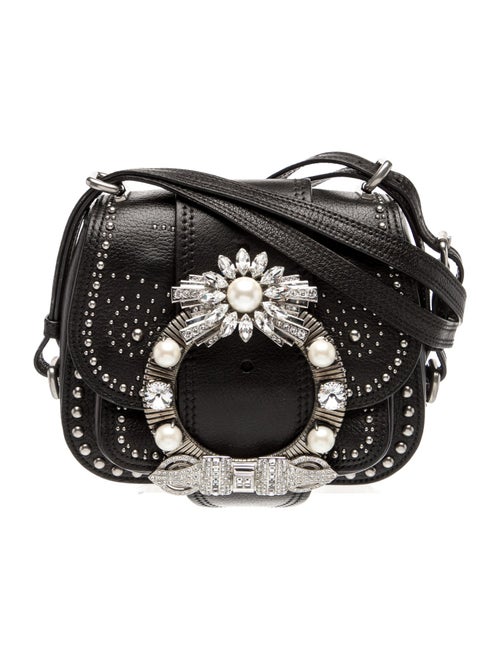 Miu Miu Leather Dahlia