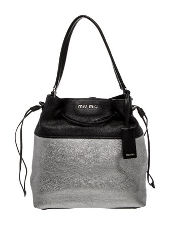 Miu Miu Goat Leather Madras