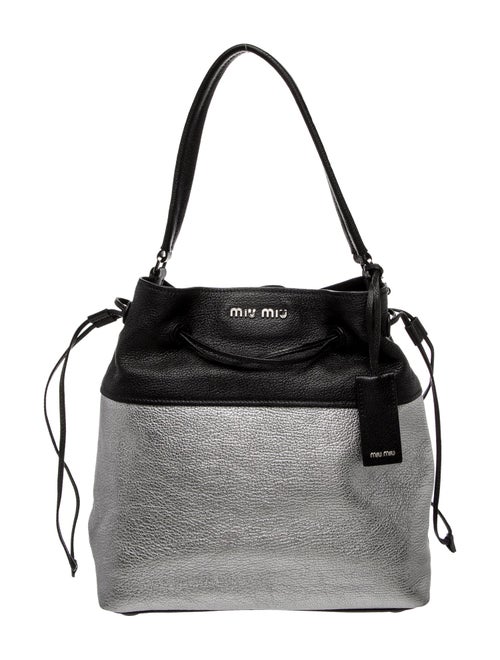 Miu Miu Goat Leather Madras