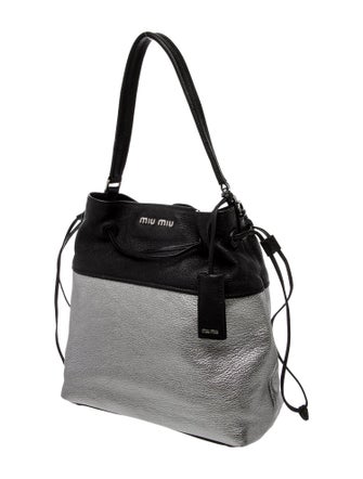 Miu Miu Goat Leather Madras