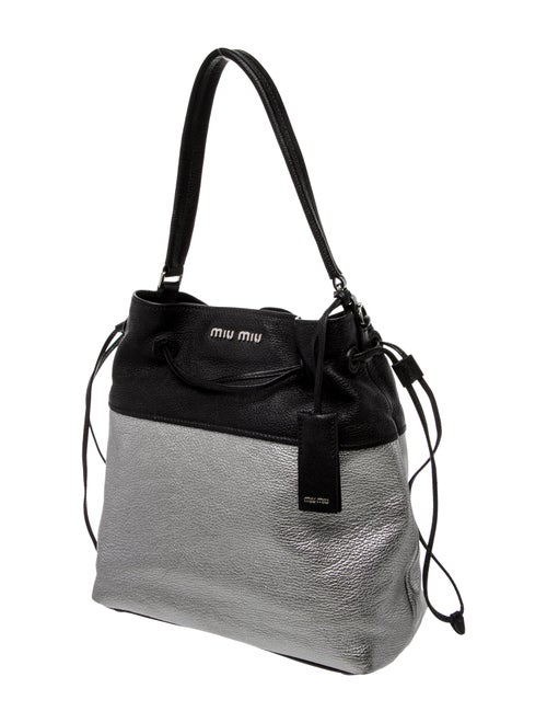 Miu Miu Goat Leather Madras