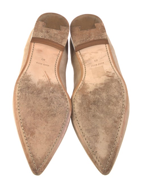 Miu Miu Suede Chelsea Boots