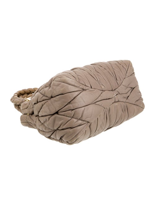 Miu Miu Leather Top Handle Bag