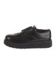 Miu Miu Leather Lasercut Accents Oxfords