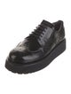 Miu Miu Leather Lasercut Accents Oxfords