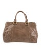 Miu Miu Leather Top Handle Bag