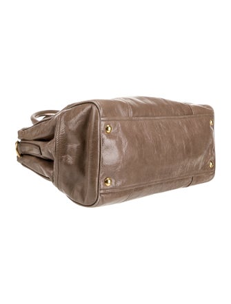 Miu Miu Leather Top Handle Bag