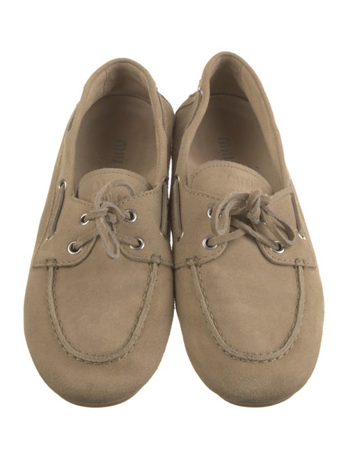 Miu Miu Suede Moccasins