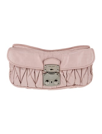 Miu Miu Leather Clutch