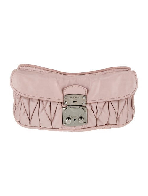Miu Miu Leather Clutch