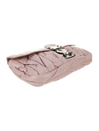 Miu Miu Leather Clutch