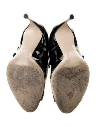 Miu Miu Patent Leather Sandals