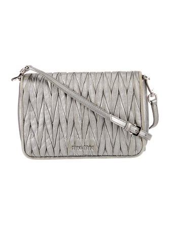 Miu Miu Leather Matelasse