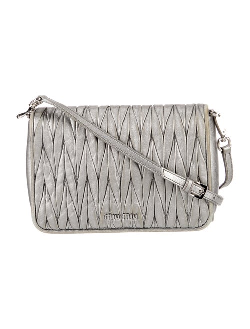 Miu Miu Leather Matelasse