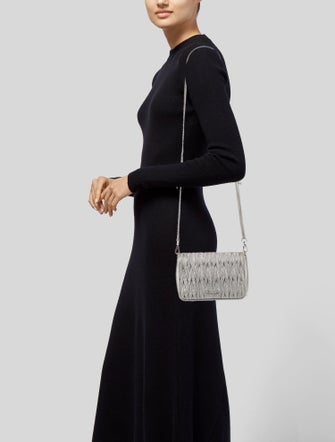 Miu Miu Leather Matelasse