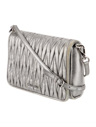 Miu Miu Leather Matelasse