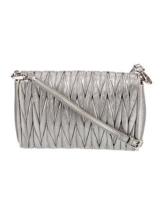 Miu Miu Leather Matelasse