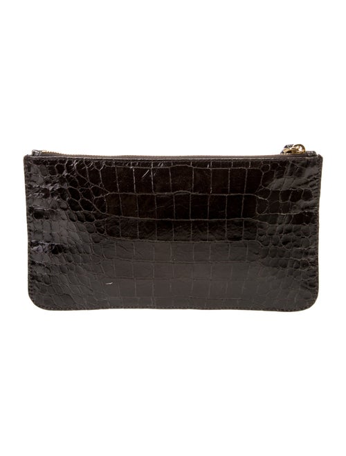 Miu Miu Embossed Leather Clutch