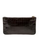 Miu Miu Embossed Leather Clutch