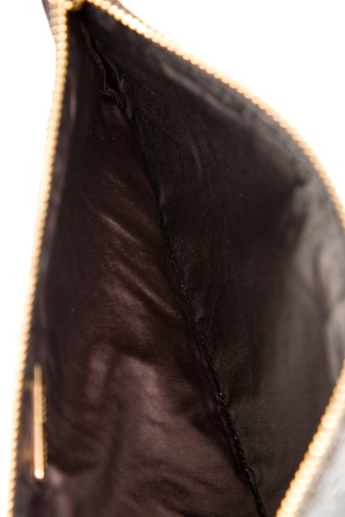 Miu Miu Embossed Leather Clutch