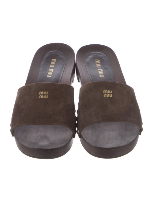 Miu Miu Ponyhair Slides