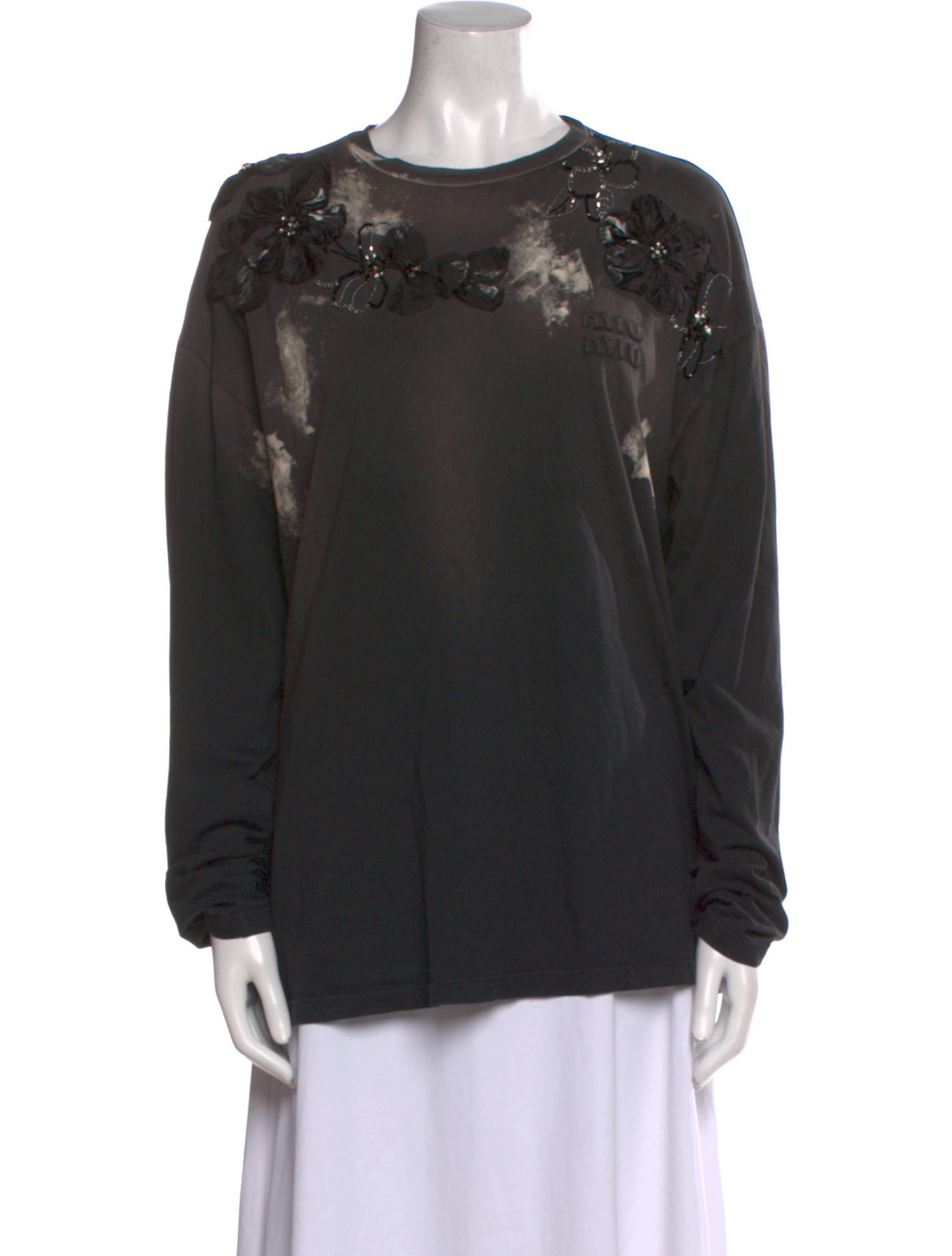 Miu Miu 2022 Crew Neck Sweatshirt