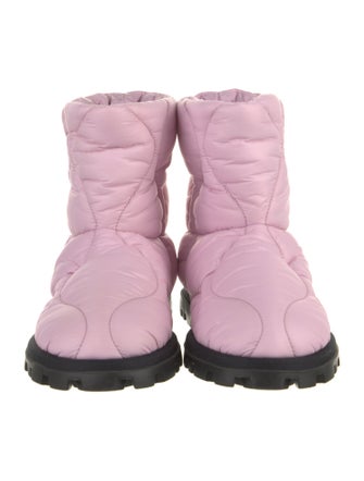 Miu Miu Nylon Printed Boots