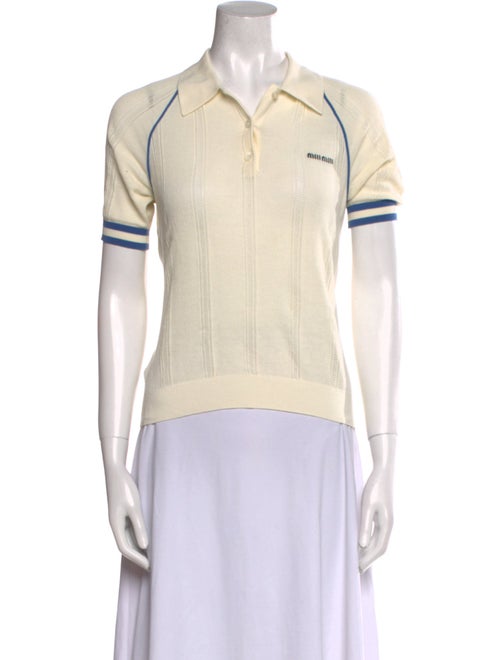 Miu Miu 2025 Short Sleeve Polo