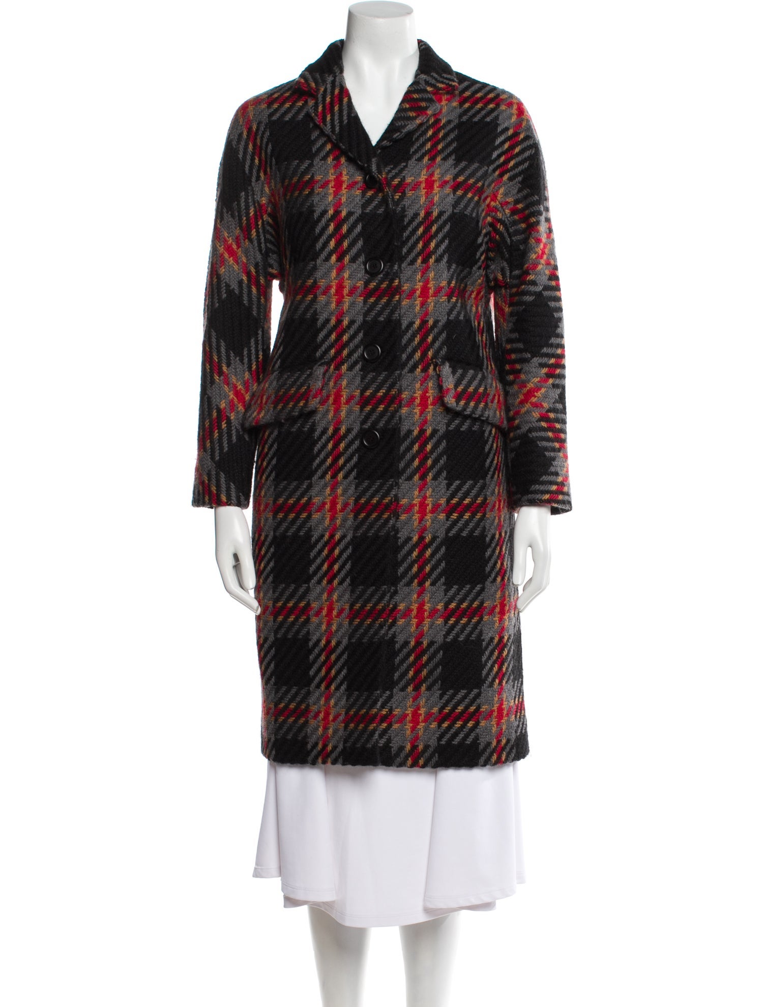 Miu Miu 2015 Virgin Wool Peacoat