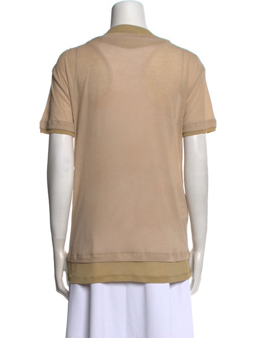 Miu Miu 2023 Crew Neck T-Shirt