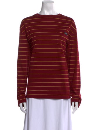 Miu Miu 2024 Striped Sweatshirt