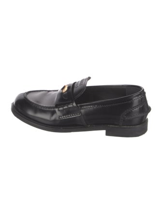 Miu Miu Leather Loafers