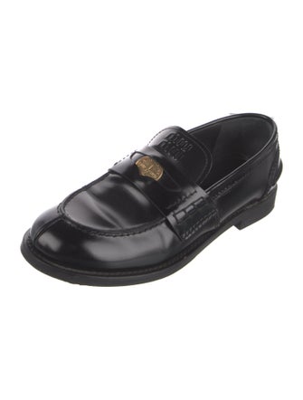 Miu Miu Leather Loafers