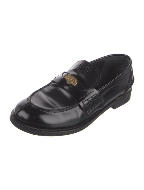 Miu Miu Leather Loafers