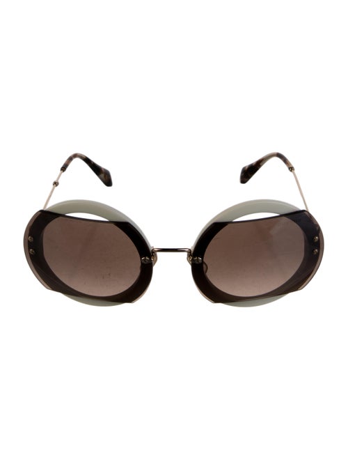Miu Miu Oversize Gradient Sunglasses