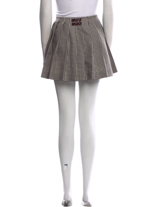 Miu Miu 2025 Mini Skirt