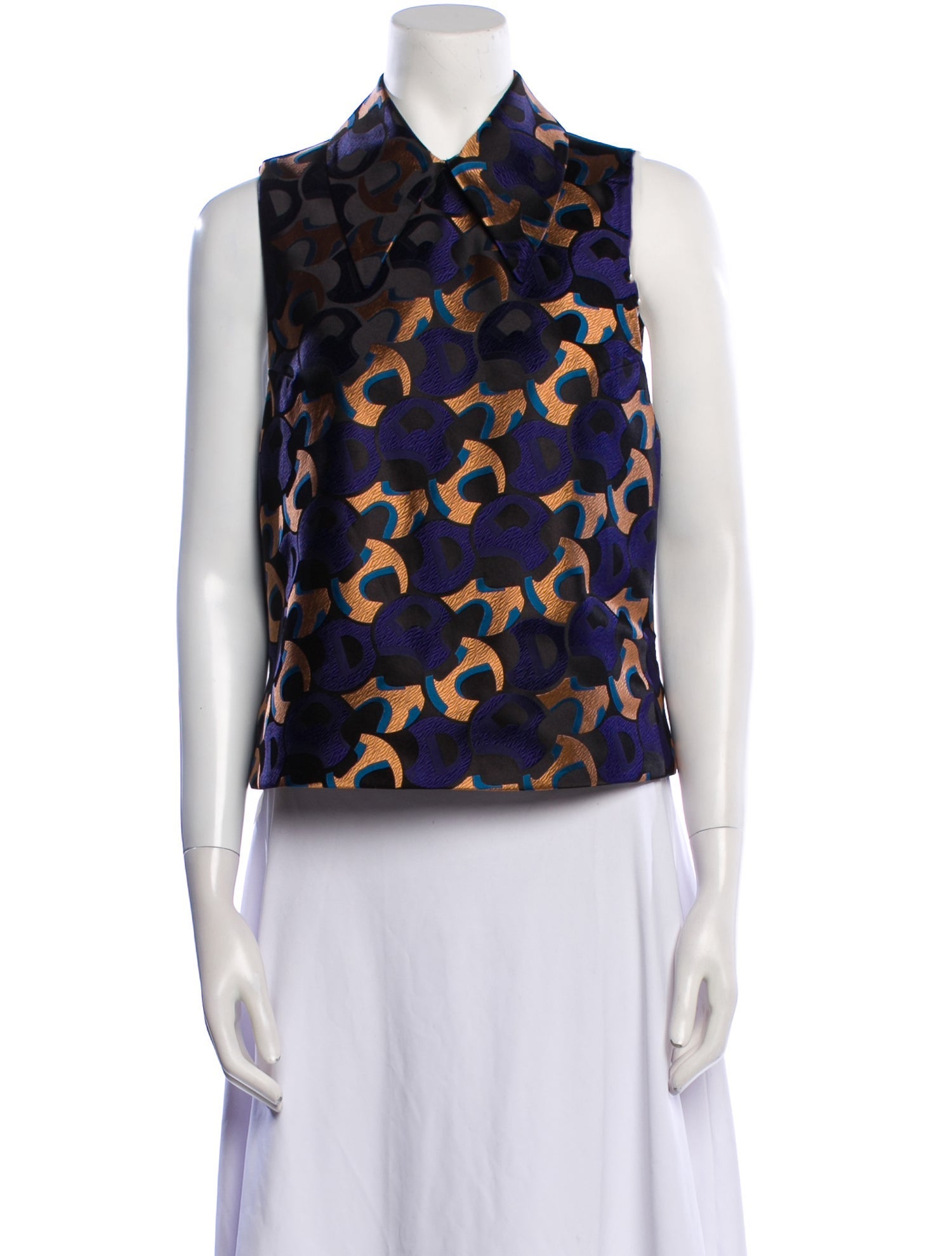 Miu Miu 2012 Silk Crop Top