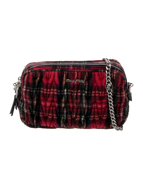 Miu Miu Wool Crossbody Bag