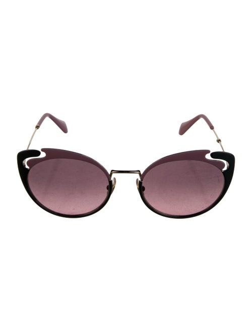 Miu Miu Oversize Gradient Sunglasses