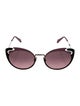 Miu Miu Oversize Gradient Sunglasses
