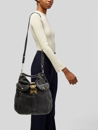 Miu Miu Denim Hobo