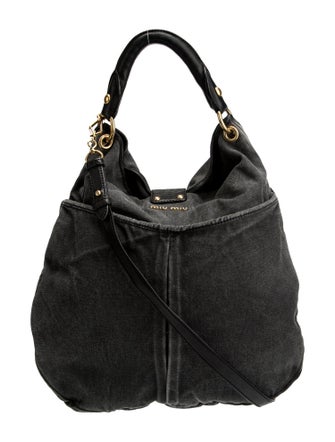 Miu Miu Denim Hobo