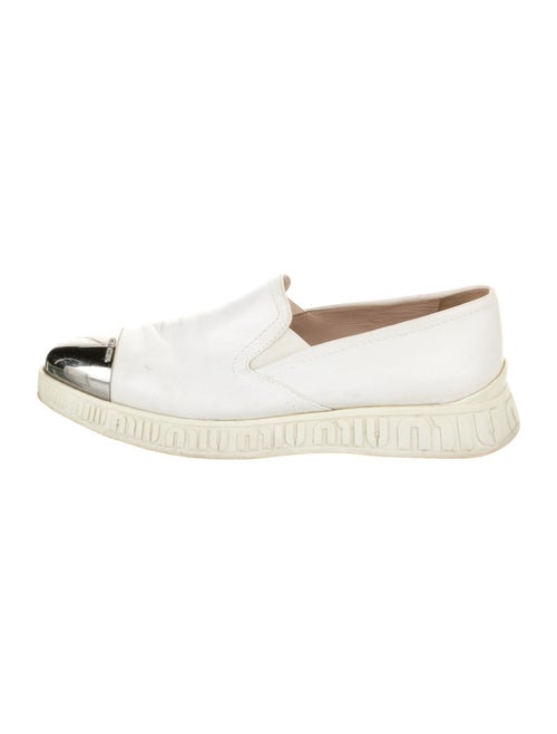 Miu Miu Leather Espadrilles