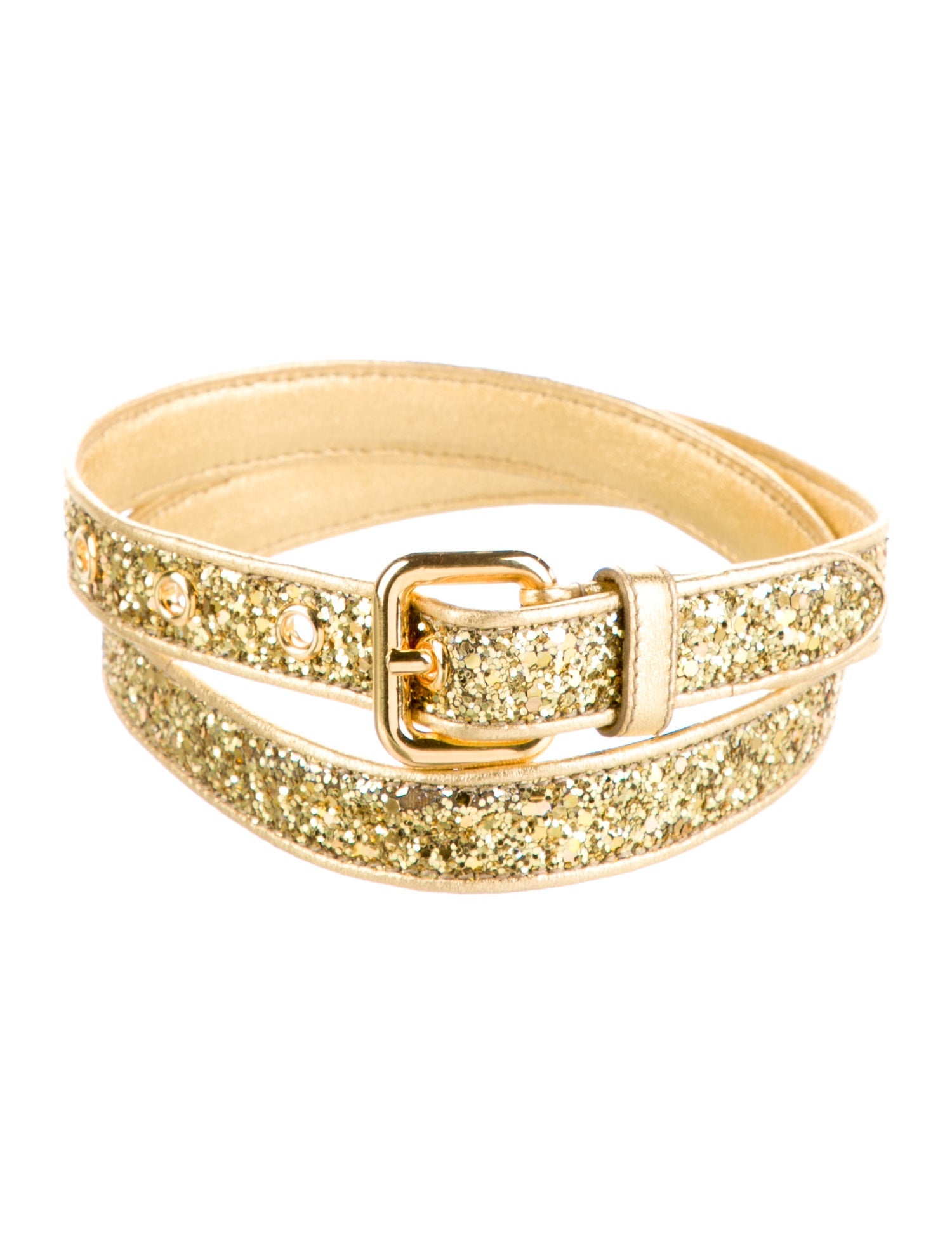 Miu Miu Skinny Leather Belt