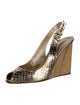Miu Miu Leather Slingback Pumps