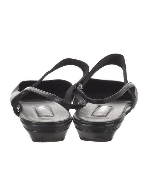 Miu Miu Leather Slingback Flats