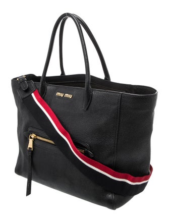 Miu Miu Goat Leather Madras