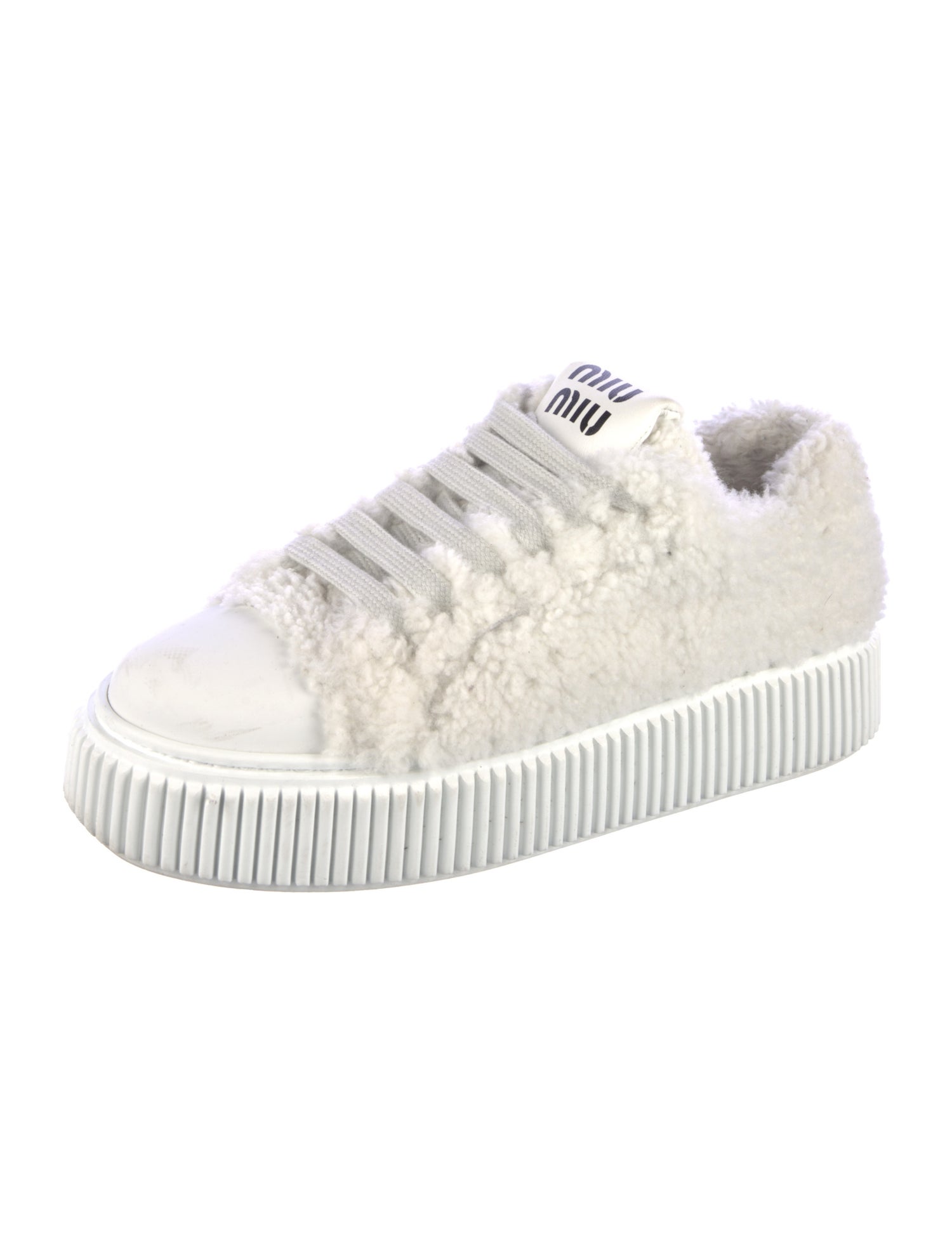 Miu Miu Shearling Sneakers